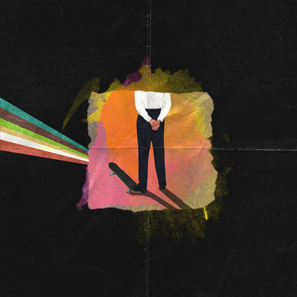 Calling All Captains — The Things That I've Lost [Pink & White Merge LP]; artwork and packaging
