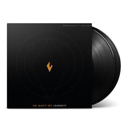 65daysofstatic & Paul Weir — No Man's Sky: Journeys (Soundtrack) [180g 2LP Vinyl] — sleeve and disc packaging