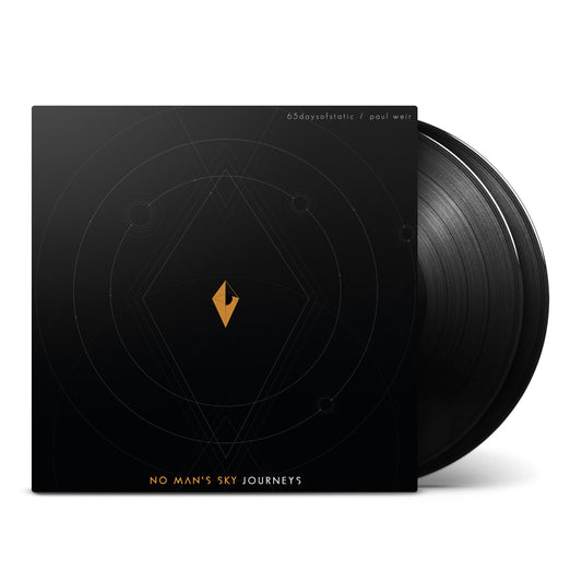 65daysofstatic & Paul Weir — No Man's Sky: Journeys (Soundtrack) [180g 2LP Vinyl] — sleeve and disc packaging