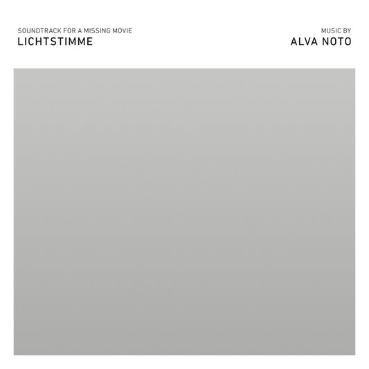 Alva Noto - LICHTSTIMME (Soundtrack for a Missing Movie - Part 1)