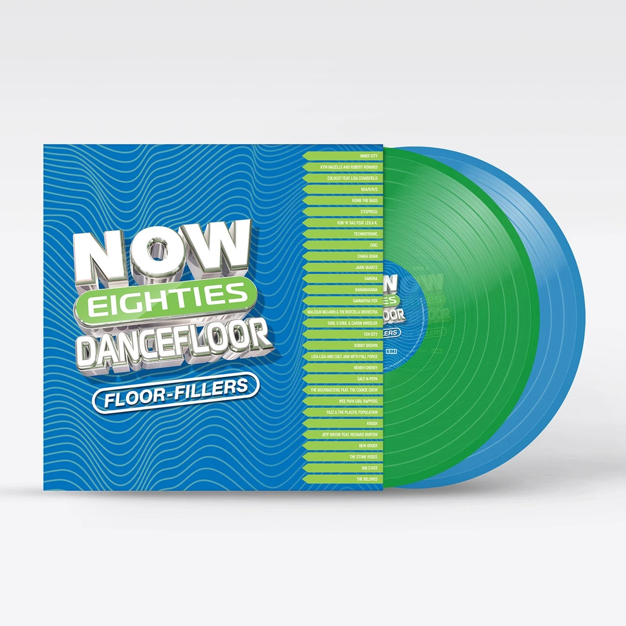 Now That's What I Call 80's Dancefloor: Floorfillers [2LP Blue & Green Vinyl import]