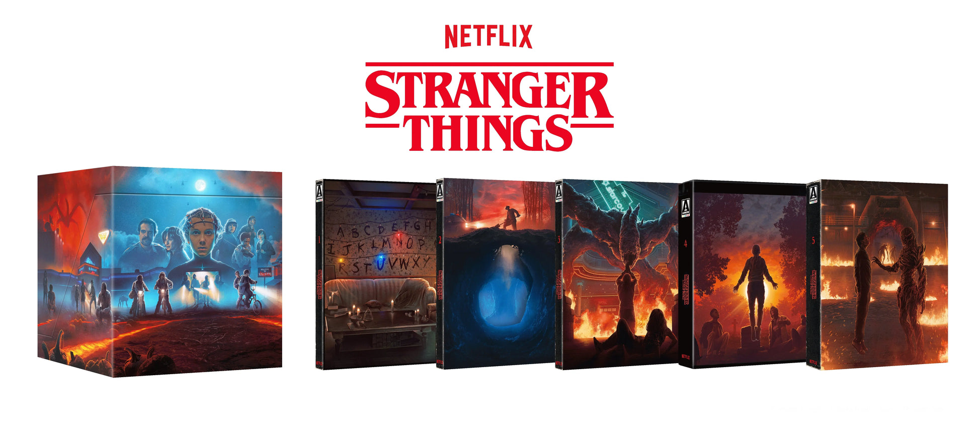 Netflix - Stranger Things: The Complete Series (25 Disc Deluxe) [Blu-Ray Set]
