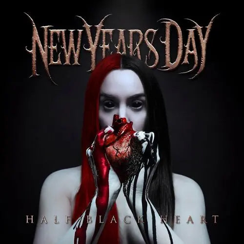 New Years Day - Half Black Heart  [Red Vinyl]