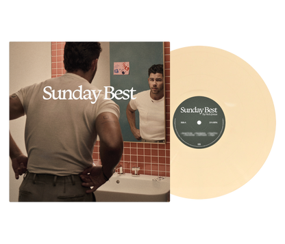 Nick Jonas - Sunday Best [Bone LP] - cover and packaging
