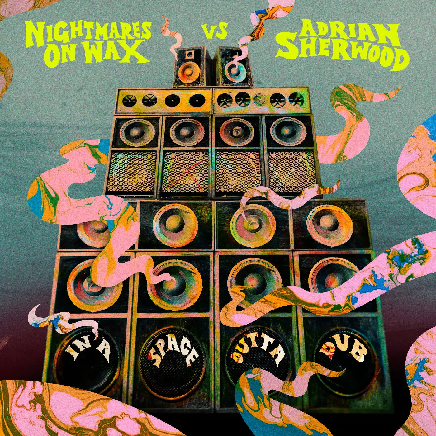 Nightmares on Wax vs Adrian Sherwood - In A Space Outta Dub [LP 12"]