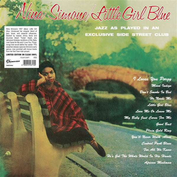 Nina Simone - Little Girl Blue [Clear Vinyl + Bonus Tracks] — artwork