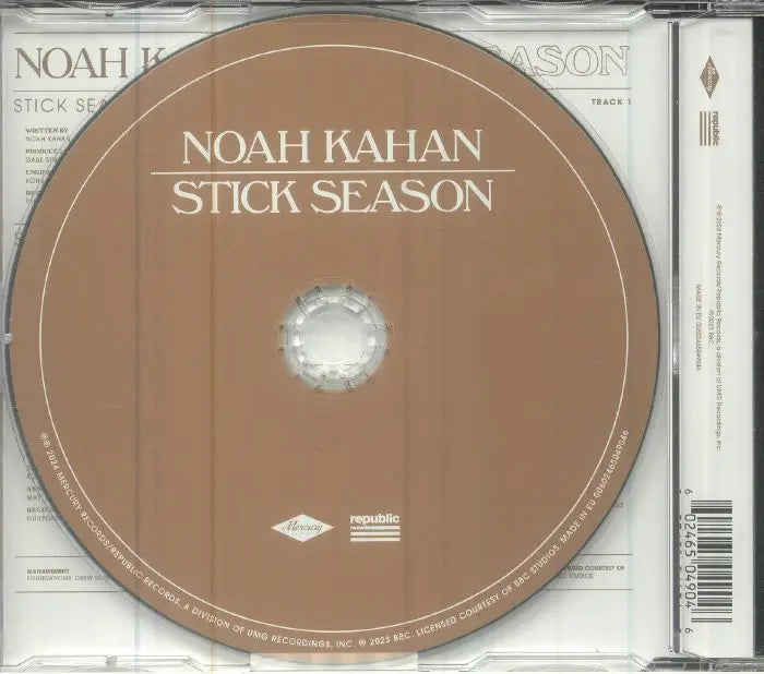 Noah Kahan - Stick Season [UK CD Single]