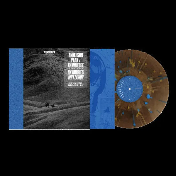 NxWorries - Why Lawd? [Brown with Blue Splatter Vinyl OBI]