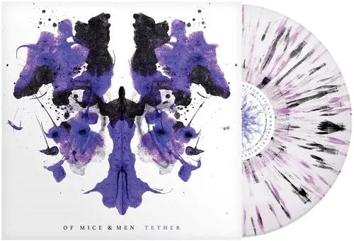 Of Mice & Men - Tether [White Purple Black Splatter Vinyl]