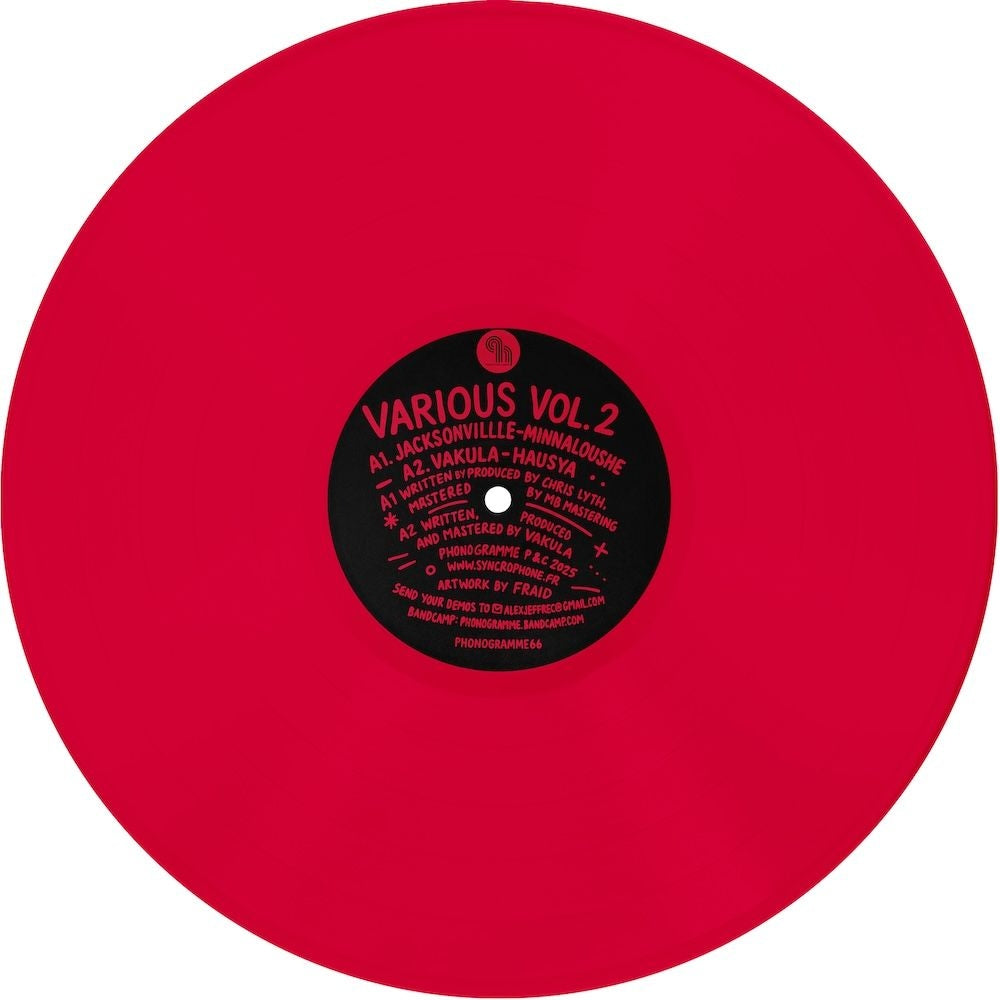 Phonogramme Vol. 2 [12" Vinyl] (Red Vinyl)