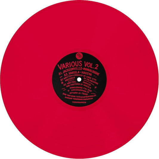 Phonogramme Vol. 2 [12" Vinyl] (Red Vinyl)