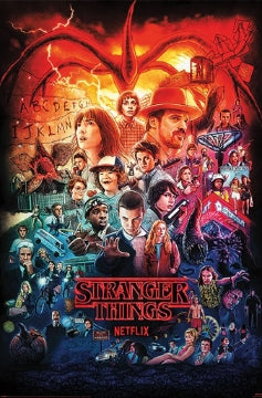 Stranger Things Seasons Montage - Stranger Things Seasons Montage [Poster]