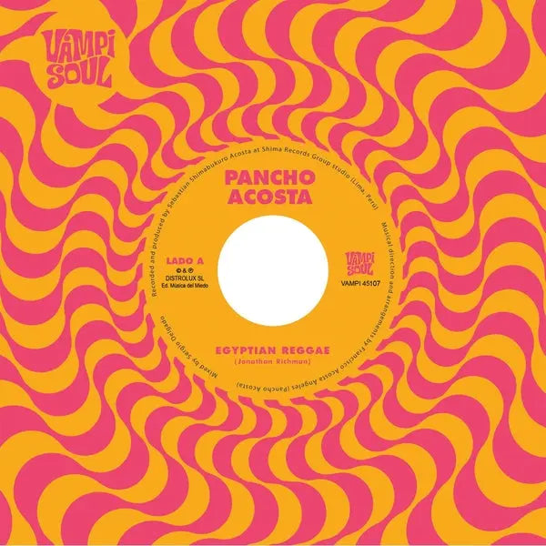 Pancho Acosta/Money Chicha - Egyptian Reggae (Splatter Vinyl) [7" Vinyl]