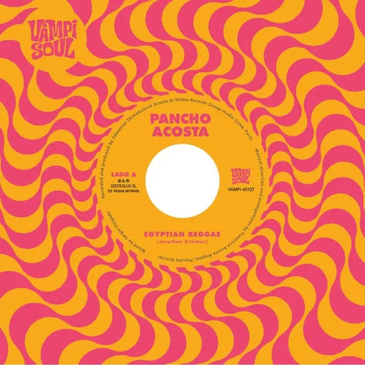 Pancho Acosta/Money Chicha - Egyptian Reggae (Splatter Vinyl) [7" Vinyl]