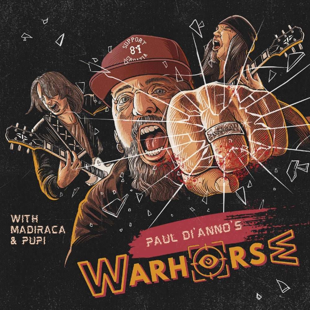 Paul Di'Anno's Warhorse — Paul Di'Anno's Warhorse [Transparent Orange LP] — album artwork