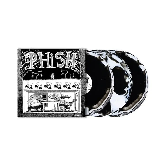 Phish - Junta [3LP Fluffhead Black & White Swirly Vinyl]