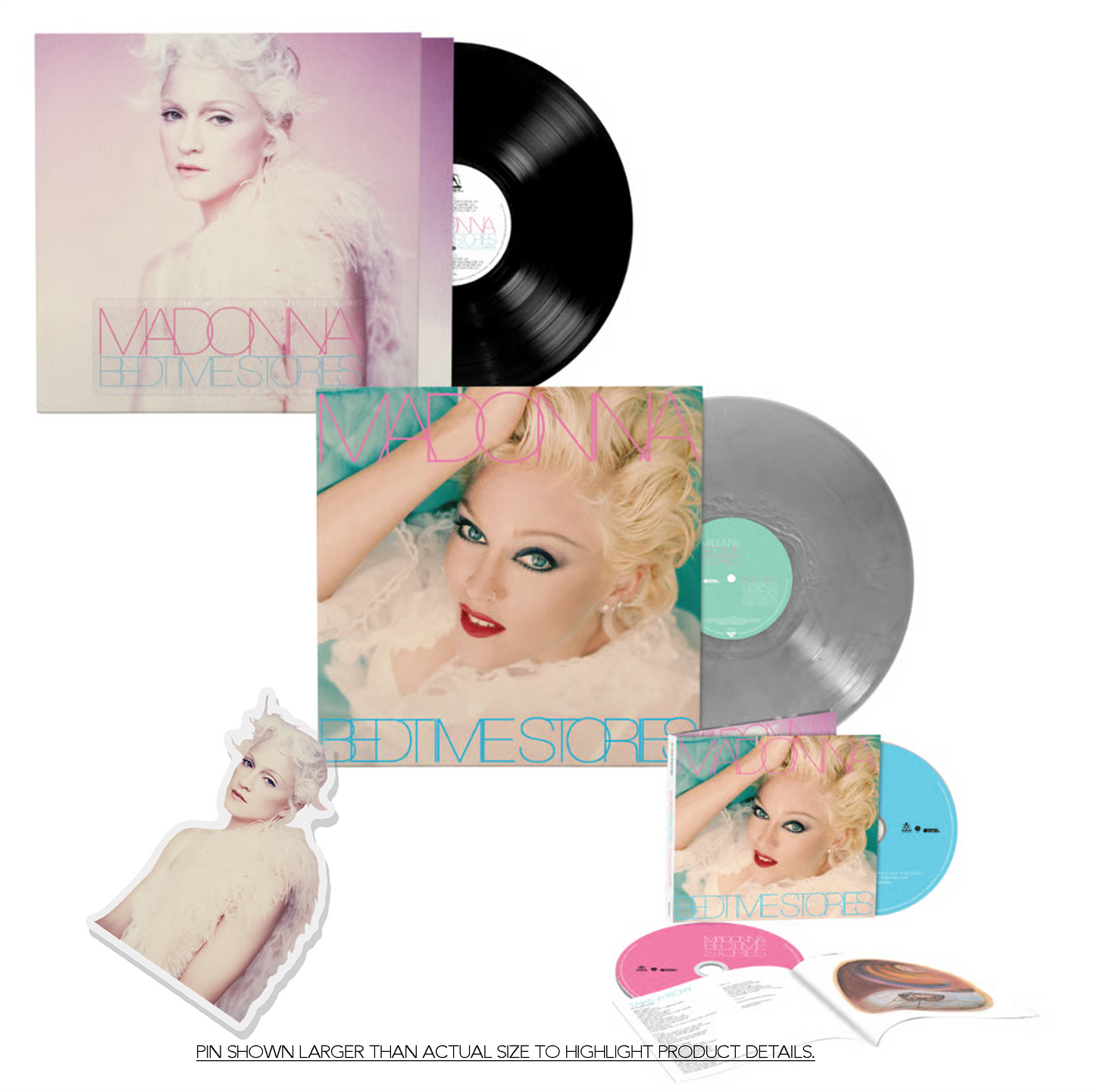 Bedtime Stories The Untold Chapter [12" Vinyl EP + Pin]