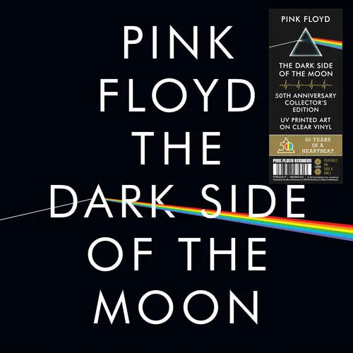 Pink Floyd - Dark Side Of The Moon (50th Anniversary) [UV Printed Clear Vinyl]