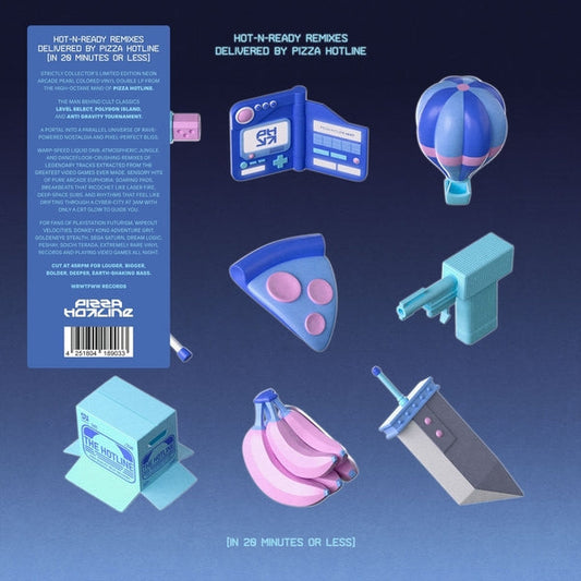 Hot-N-Ready Remixes Delivered by Pizza Hotline (In 20 Minutes or Less) (Color Vinyl) [2LP]