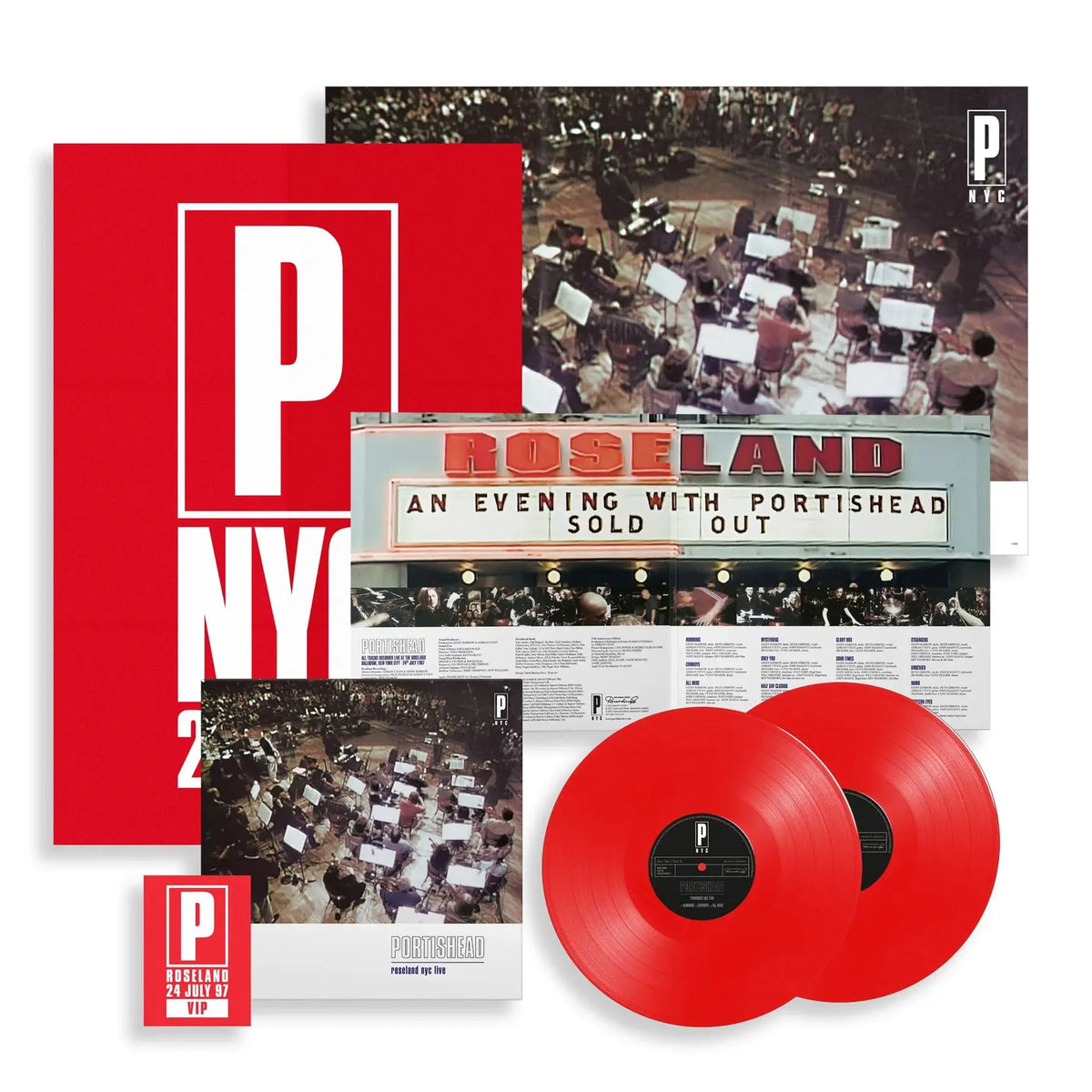 Portishead - Roseland NYC Live (25th Anniversary) [Red Vinyl