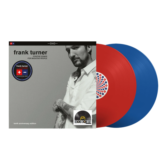 Frank Turner — Positive Songs for Negative People [10th Anniversary Blue/Red 2LP] — album artwork
