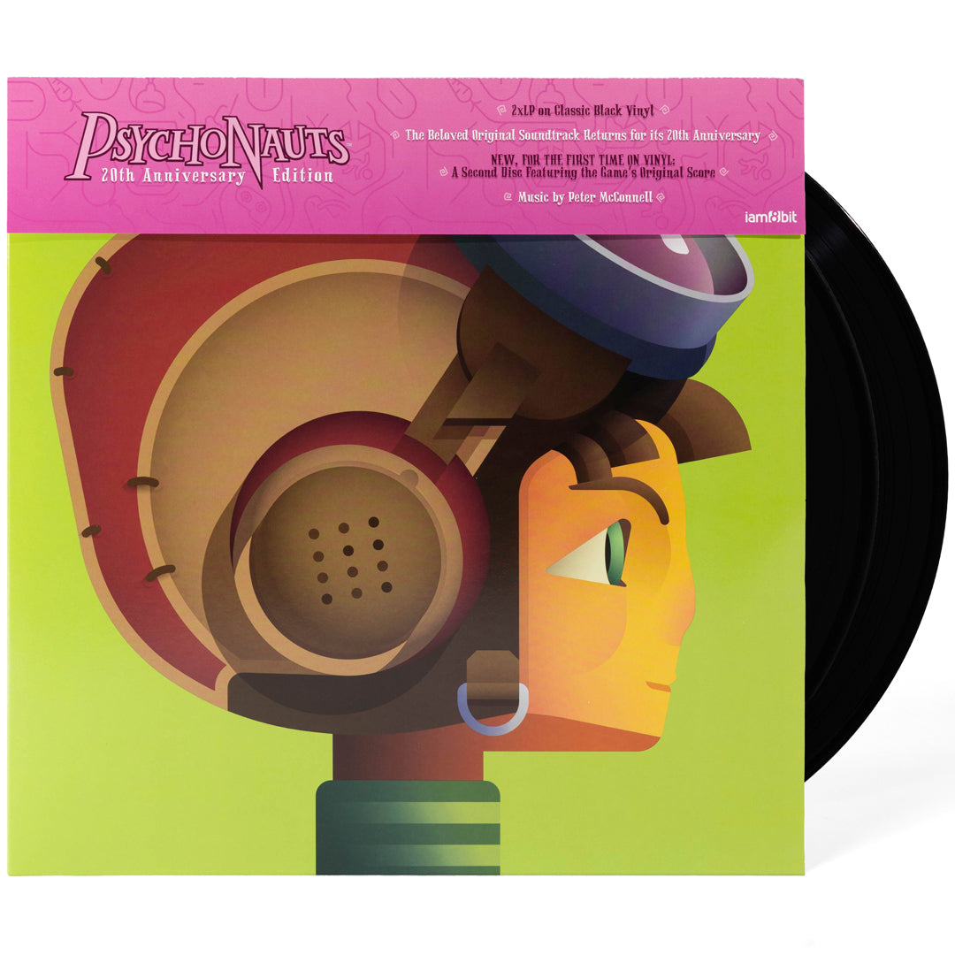 Peter McConnell - Psychonauts (Original Soundtrack) [20th Anniversary 2LP Vinyl] — artwork