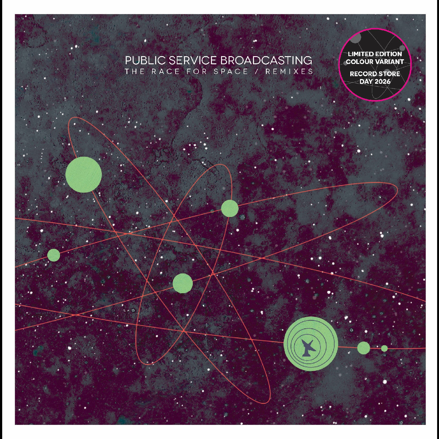 The Race For Space (Remixes) (Indie Exclusive Pale Green Vinyl)