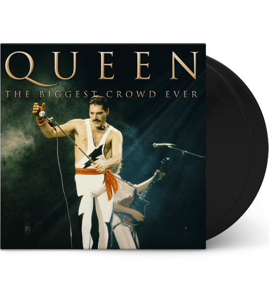 Queen – The Biggest Crowd Ever [2LP] cover artwork