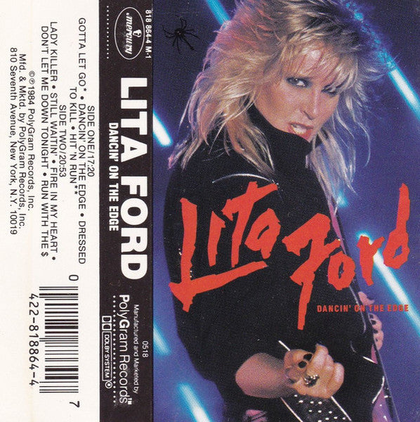Dancin' On The Edge [Cassette Sealed in Shrink]