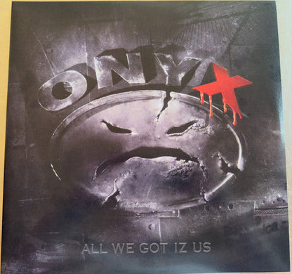 Onyx — All We Got Iz Us [Red & Black Splatter 2LP] — cover artwork