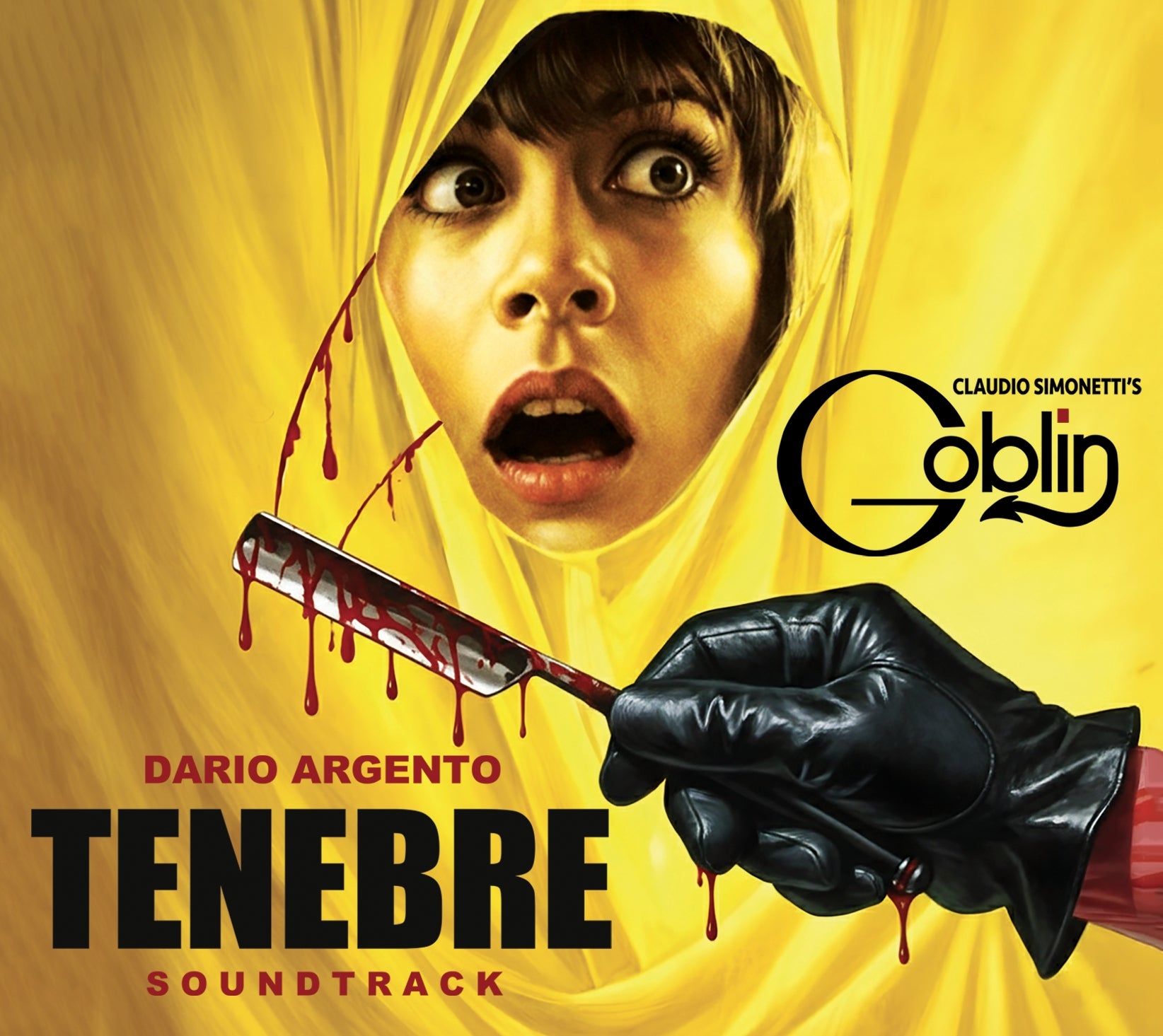 Claudio Simonetti's Goblin Tenebrae Soundtrack Yellow Smoke Vinyl cover