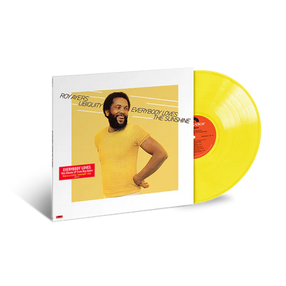 Roy Ayers Ubiquity — Everybody Loves the Sunshine [Lemonade Vinyl] — sleeve and disc packaging