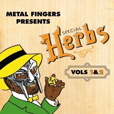 MF DOOM - Metal Fingers Presents: Special Herbs Vol. 1 & 2 [2LP Mustard Yellow Vinyl]