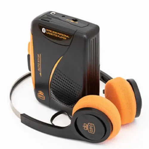 GPO - GPO Bluetooth Personal Cassette Player/Radio with Headphones