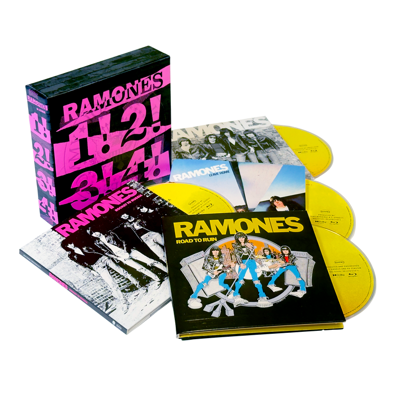 Ramones - 1! 2! 3! 4!: The Ramones Atmos Collection [4x Blu-ray Audio]
