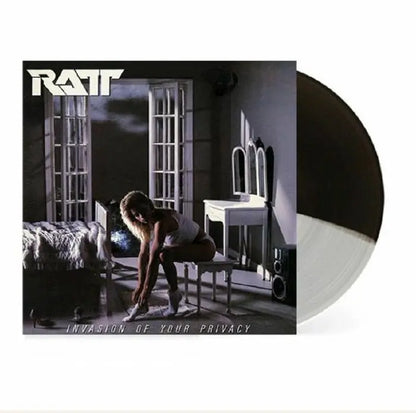 Ratt — Invasion of Your Privacy [Black, Grey & White Vinyl] — cover and product artwork