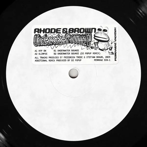 Rhode & Brown - Underwater Bounce [12" Vinyl]