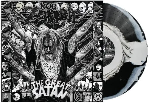 Rob Zombie - The Great Satan [Indie Black & White Swirl LP]