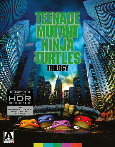 Teenage Mutant Ninja Turtles Trilogy (4K Ultra HD) [Blu-Ray]
