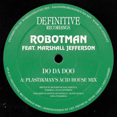 Robotman Feat. Marshall Jefferson - Do Da Doo [12"]