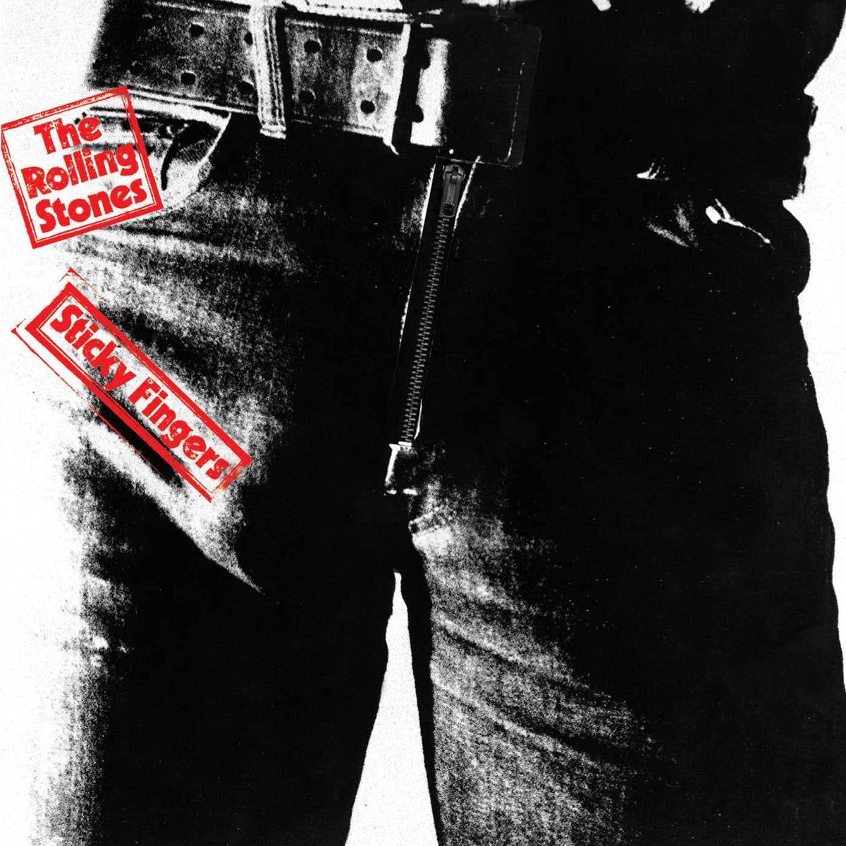 The Rolling Stones – Sticky Fingers [Half Speed Master Vinyl] — cover artwork and edition packaging