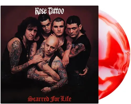 Rose Tattoo - Scarred For Life [Red & White Swirled 140 Gram Vinyl Numbered To 750 LP]