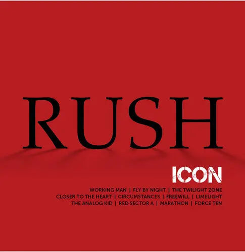 Rush - Icon (Limited Edition, Clear Transparent Vinyl) [Import] [Vinyl]