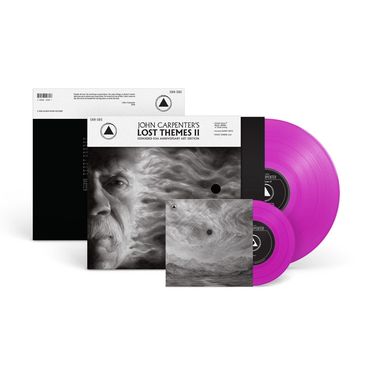 Lost Themes II Expanded (10th Anniversary Art Edition) [Neon Violet Vinyl LP]