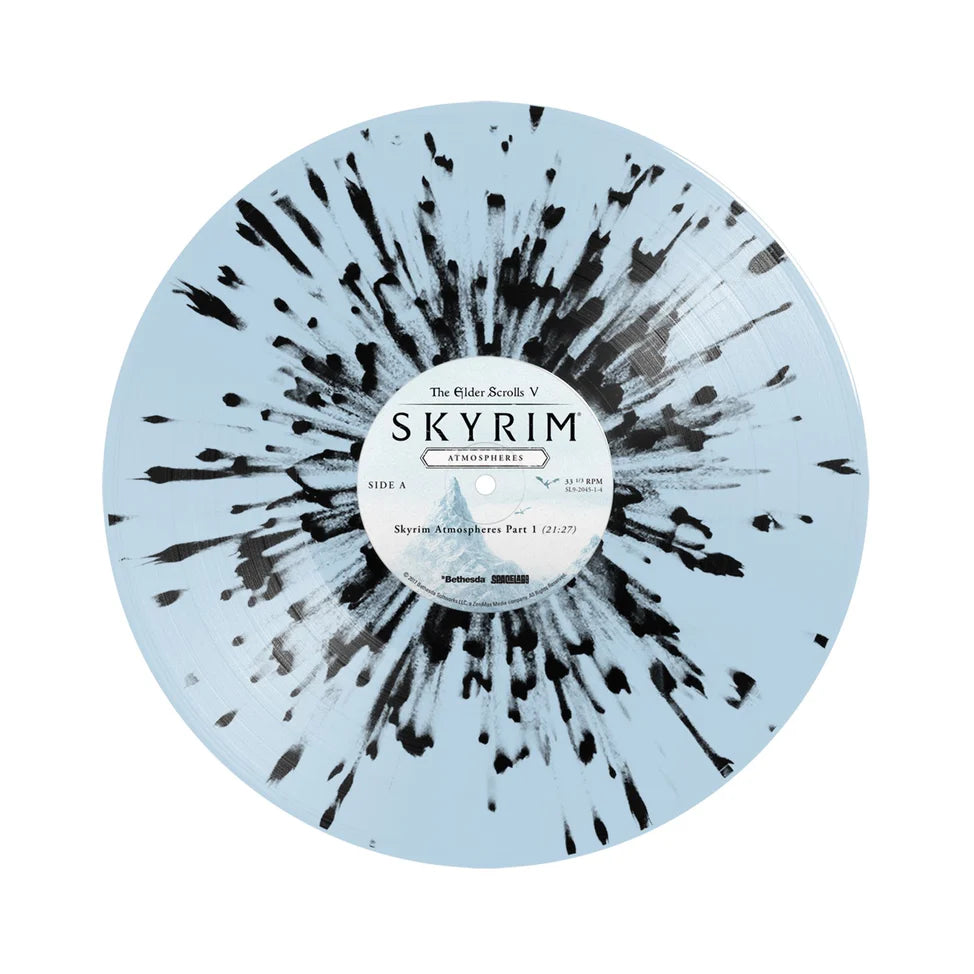 The Elder Scrolls V: Skyrim - Atmospheres (Original Soundtrack) [Black & Clear Splatter Vinyl]