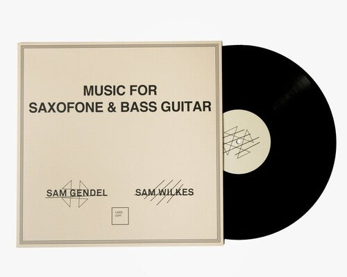 Music For Saxofone & Bass Guitar [LP]