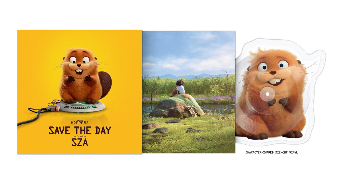 SZA — Save the Day (From Hoppers) [Die-Cut 10-inch Single] — cover and product artwork