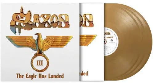Saxon - Eagle Has Landed III [GOLD COLORED Audiophile Vinyl exclusive print from the cover 4 page numbered to 1000 import 3LP]