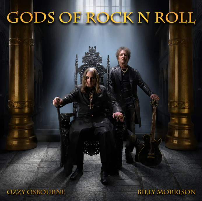 Billy Morrison & Ozzy Osbourne — Gods of Rock N Roll [Gold 12"] — album artwork