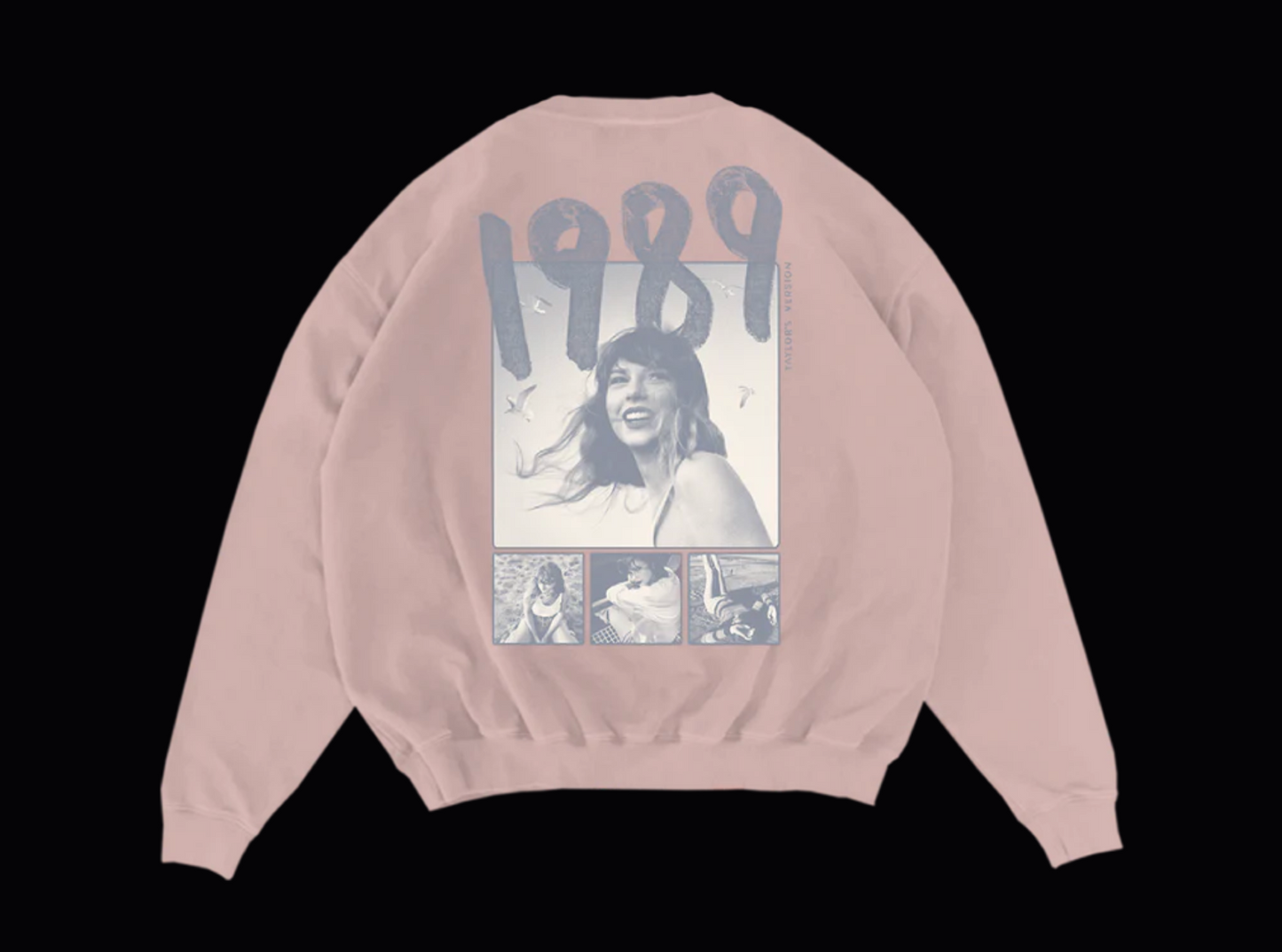 1989 (Taylor's Version) Pink Crewneck - Drowned World Records